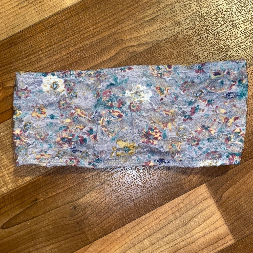 Delia*s Lace Floral Bandeau